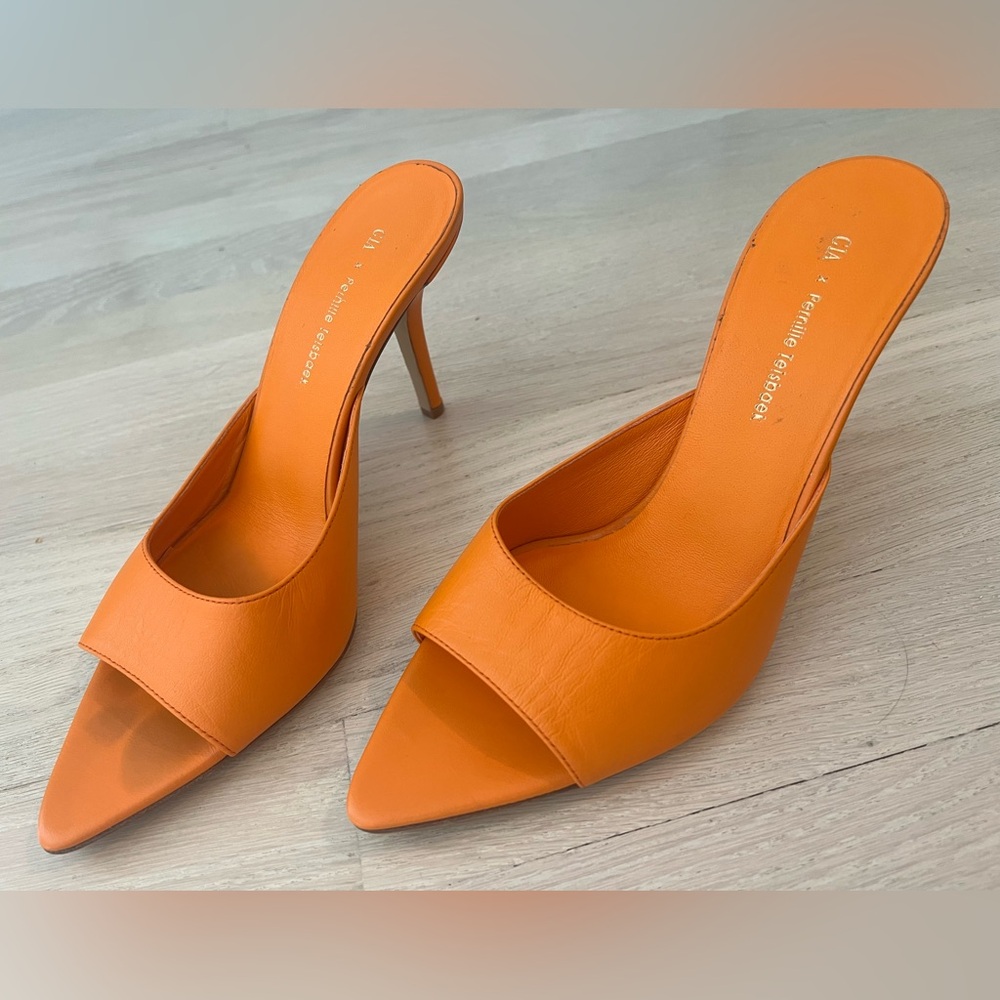 GIA BORGHINI GIABORGHINI Perni 04 Pointy Open
Toe Mule - Picture 6 of 9